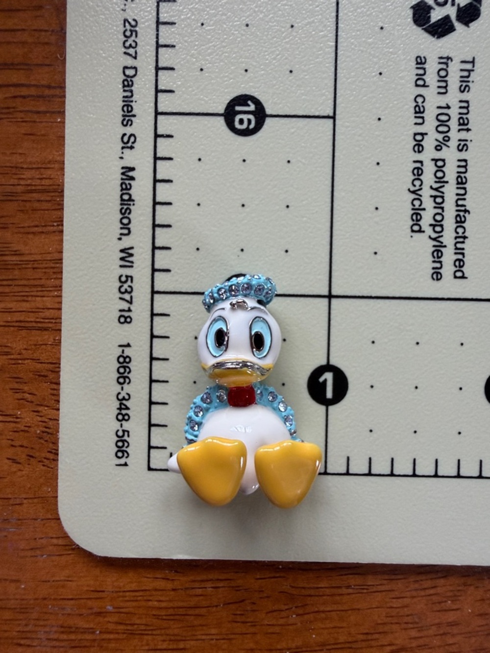Disney Parks Swarovski Donald Duck Miniature Figurine